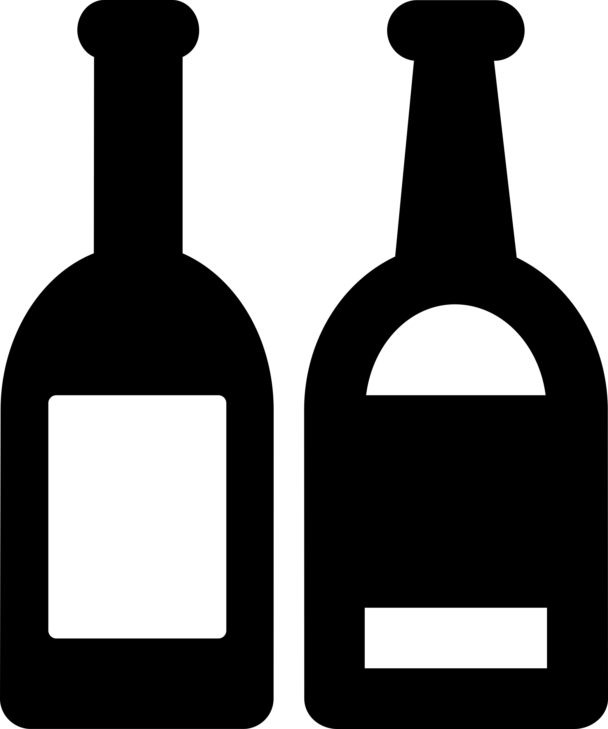Drinks Bottles Sticker Svg Vector Free Vectors